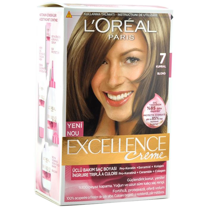 Loreal Excellence Kumral Saç Boyası 7